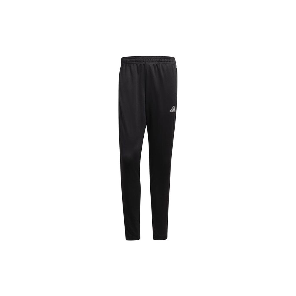 Adidas Reflective Lettering Soccer Training Pants Men Bottoms Black GM3878