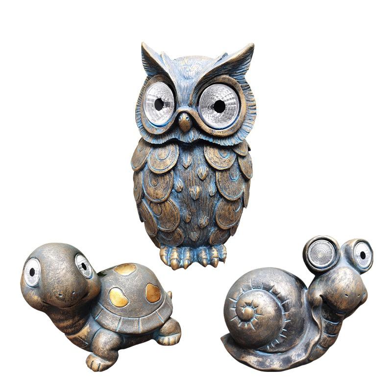 Garden Animal Solar Light Outdoor Garden Light Decoration Animal Light LED Garden Decoration Landscape Light Household LS