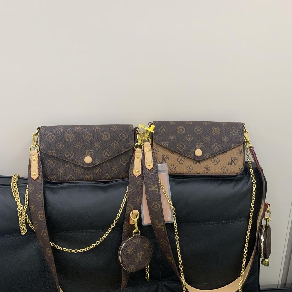 New wind three-in-one chain envelope bag single shoulder oblique span women's bag