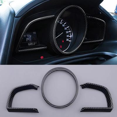 Pentru Mazda3 Axela CX-4 Mazda 2 Demio BM BN 2014~2024 2017 2020 Mașină Fibră de Carbon Bord Interior Instrument Cadru Acoperire Trim