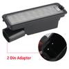 For VW Golf 6 7 Passat B7 B8 CC Polo 2Pcs 12V Car License Number Plate Lamps Built-in Resistance LED License Plate light