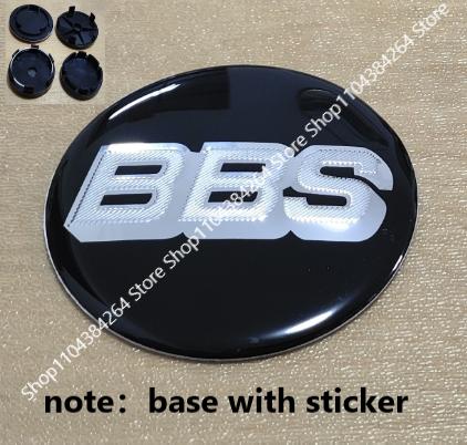 4pcs BBS Wheel Hubcap Outer Diameter 56 60 68 70mm Curved Surface Car Wheel Hub Center Cap Hub for BBS 0924 Center HubCaps