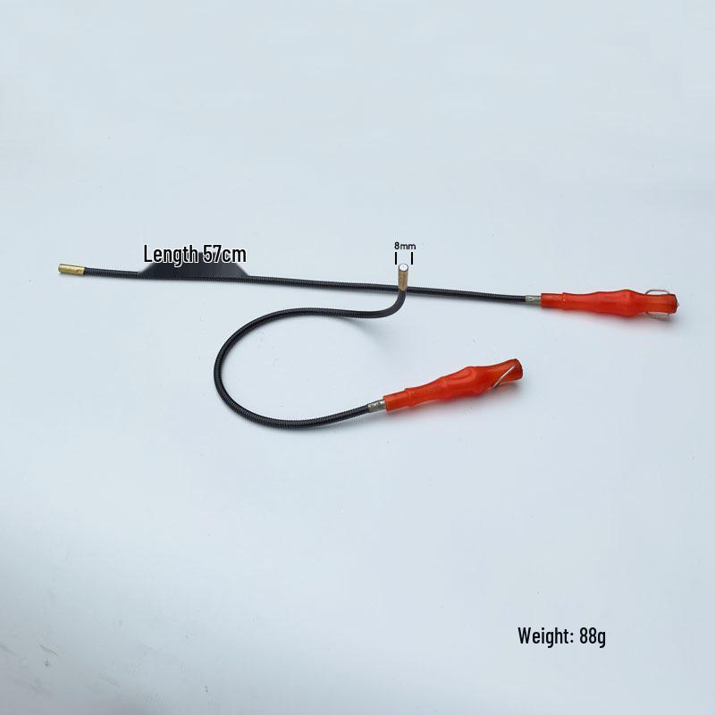 Magnetic LED Pickup Tool with Four-Claw Grip for Repairs Magnetic Pickup Tool