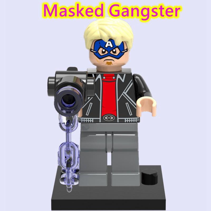 Minifigures Avengers Doctor Octopus Sandman Spider Man Building Blocks Toy