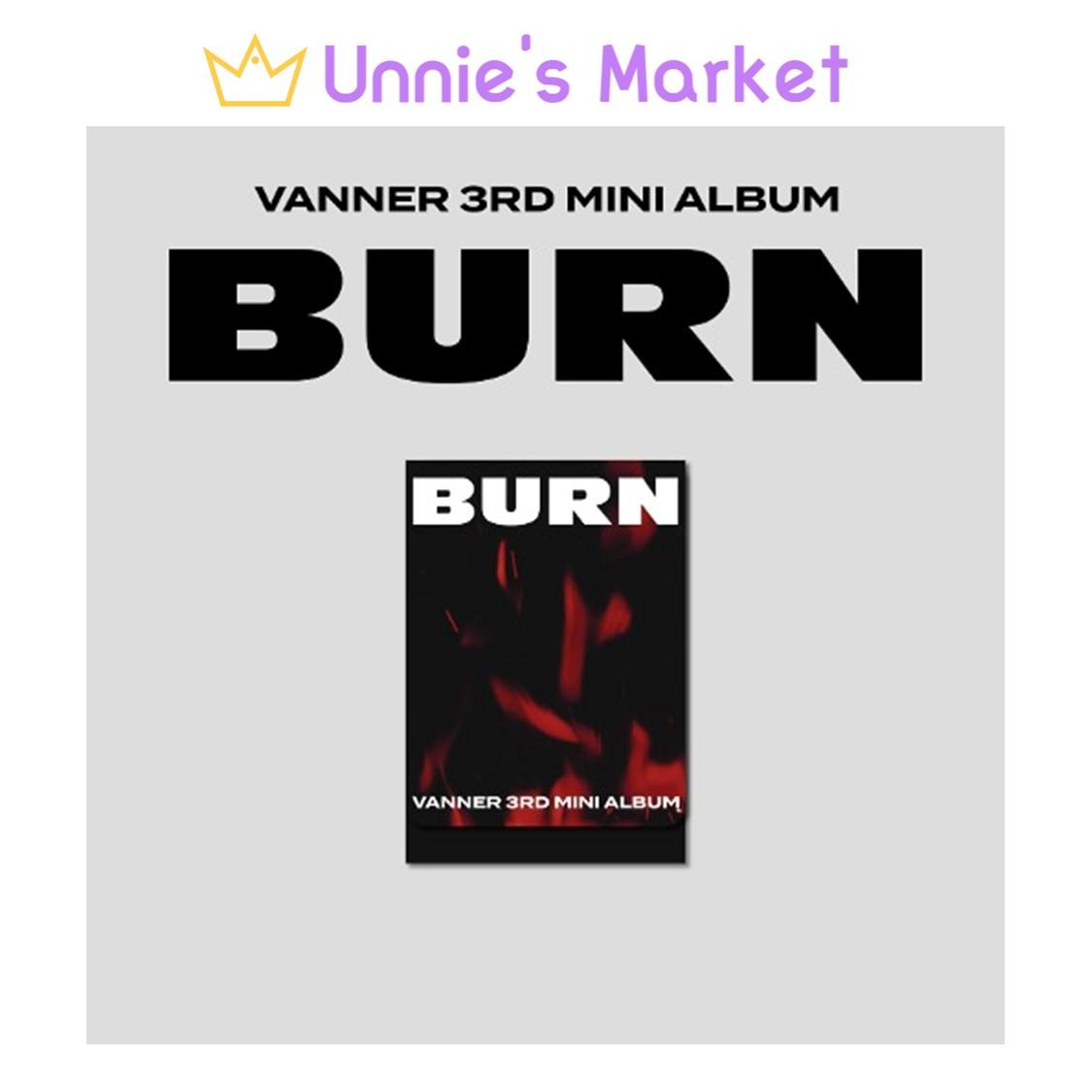 

[Предзаказ] VANNER - BURN 3-й мини-альбом PLVE VER. + Бесплатный подарок