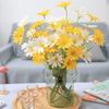 5 Heads Artificial Flower Silk Colorful Fake Flower Decor Handcraft Flower Model Wild Floral Daisys Home Decor