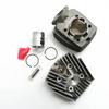 Motorcycle  Airsal Cylinder Kit for PEUGEOT 40MM CYLINDER with 12mm Pin PGT40 Cylinder Head for Peugeot 103 AC 50cc Original