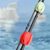 2PCS Silicone Fishing Rod Holder 6 Colors Fishing Tackle Ties High Quality Fishing Rod Tie  Fishing