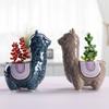 Cute Alpaca Flower Pot Succulent Pot Ceramic Planter Home Decor Indoor Decoration Desktop Ornaments Bonsai Plant Pot