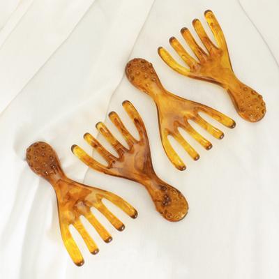 1 Pezzo Massaggiatore Cuoio Capelluto Schiena Raschietto per Testa Portatile Spa Massaggiatore Testa Per Rilassamento Profondo Può Essere Usato Su Ogni Parte Del Corpo