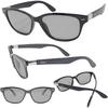 Polarized Sunglasses for Light Gray Wellington Flexible for [Adventure King] Fishing, Lenses, Men's Style, [Sabae Design/Ultra-Lightweight Frame],