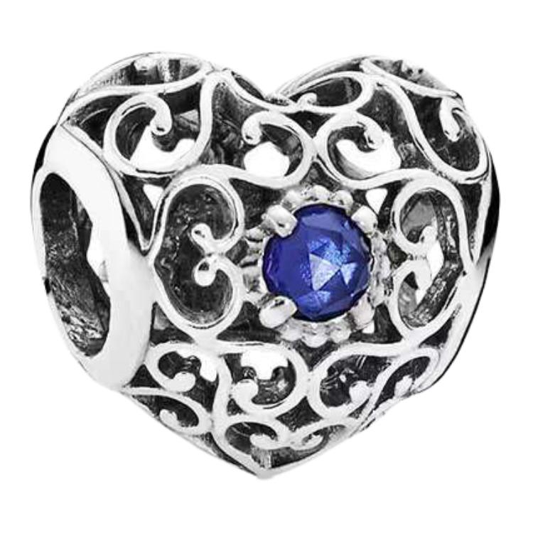 Pandora Heart Design 925 Silver Jewelry Accessories Women jewelry 791784SSA Box