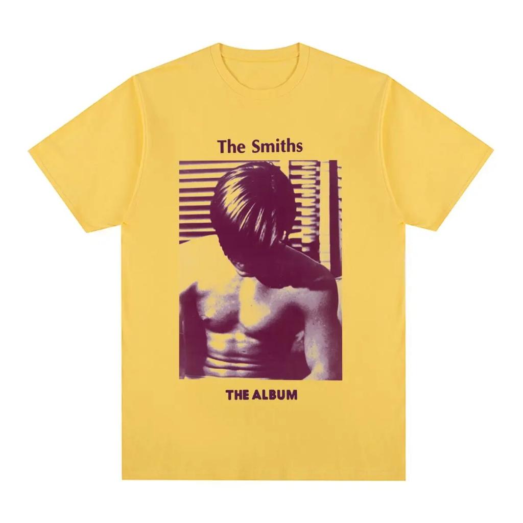 The Smiths Vintage T-shirt Streetwear Harajuku Alternative British Rock Band Cotton Unisex T Shirt New Tee Tshirt Womens Tops