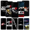 Initial D Car Case For Realme C67 C63 C55 C53 C35 C25 C21 GT 2 3 5 6 10 11 12 13 Pro Plus 5G Soft TPU Phone Cover Fundas Capas