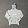 Corteiz Classic Series Ship Print Logo Thin Plush Loop Hooded Sweater, Trendy Men's and Women's Casual Sweatpants