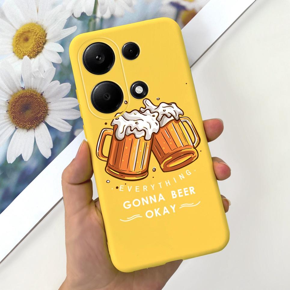 Cute Animal Cool Style Cartoon Phone Funda For Xiaomi Redmi Note 13 Pro 4G Note13 Pro Plus Soft Candy Silicone Coque Note 13Pro