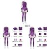 Mortal Kombat Mileena Costume With Polyester Fabric For Game Cosplay And Party Events