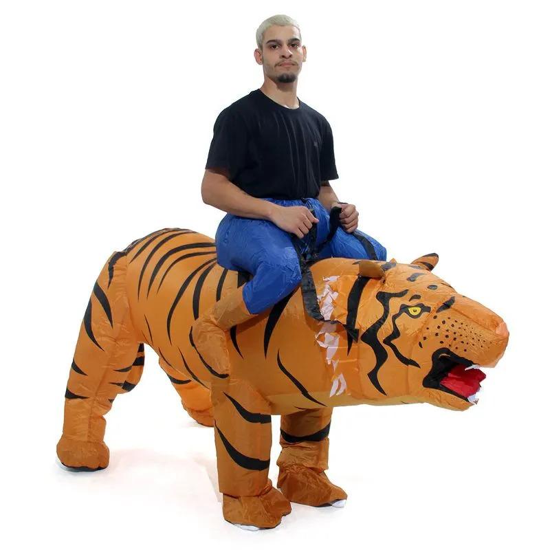 Tiger Inflatable Costume, Adult