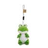 Sitting Frog Cute Animal Plush Keychain Cartoon Pendant Bag Gift Decorations