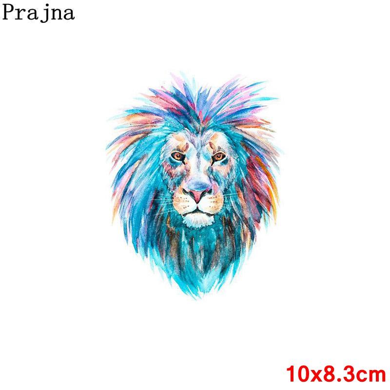 Colorful Animals Unicorn Transfer For Clothing Mysterious Lion Elephant Thermo Transfer For Clothes Appliques For DIY T-shirt