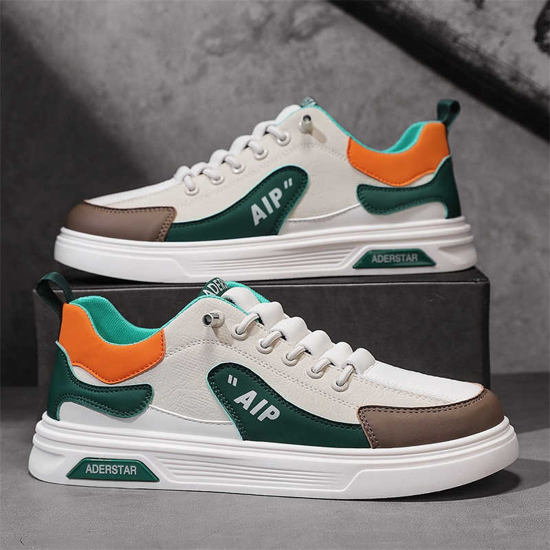 Fashion Synthetic Leather Round Toe Brown Dress Heels Men's Shoes For Wedding Boots For Demi-season Sneakers Sport Fashion-man