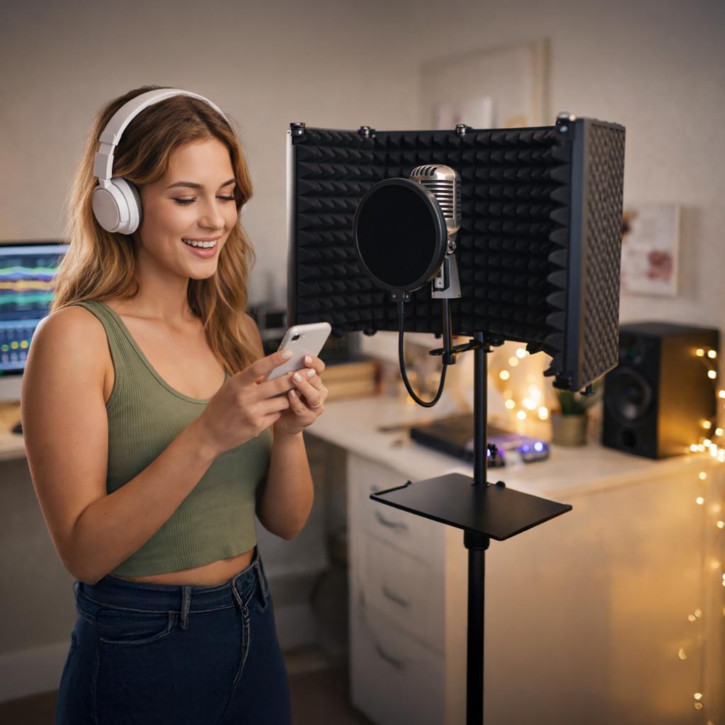 MusicMate MM-450 StudioMaster PRO Acoustic Screen Microphone