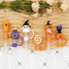 10Mm 0.4In Halloween Straw Cover Cap Silicone Straw Topper For Cup Kawaii 3D Reusable Straw Halloween Party Gift Decor