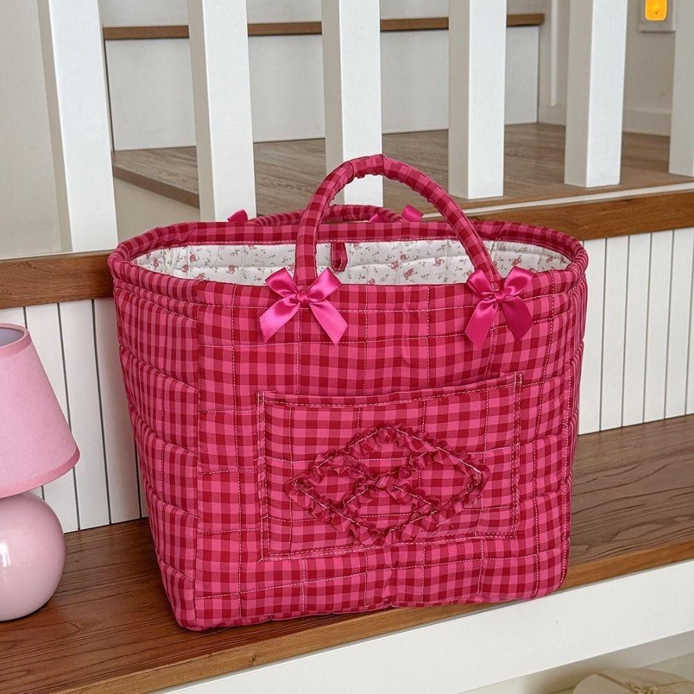 Folding Fabric Storage Basket Large Capacity Clothes Toys Storage Basket Travel