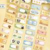 Writable Die-Cut Cute Animal Diary Tape for Journal Decoration - Letter Lover's Korean Style