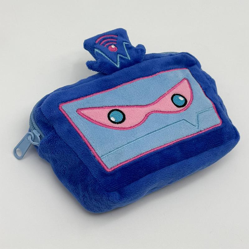 New In Stock Hazbin Hotel Vox Plush Anime Figures Dolls Cartoon Plushies Stuffed Doll Peripherials Kid Toy Birthday Gifts