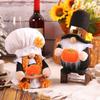 Autumn Thanksgiving Doll Holding Pumpkin Faceless Doll Chef Hat Doll Harvest Festival Decorations