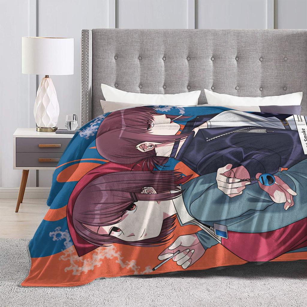 Smoking Behind The Supermarket With You Blankets Quality Super Soft Throw Blanket Winter Picnic Couch Chair Sofa Bed Bedspread