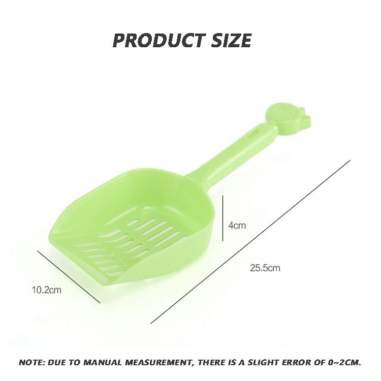 1pc Cat Litter Shovel Pet Cleaning Tool Plastic Scoop Cat Sand Cleaning Products Toilet For Dog Cat Clean Feces Supplies Random