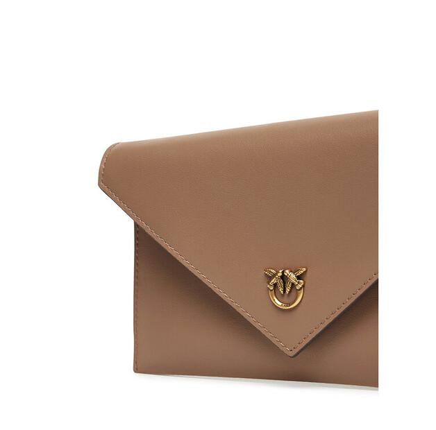 Сумочка PINKO Flat Purse Mini AI 25-26 PCPL 105347 A0F1 коричневый