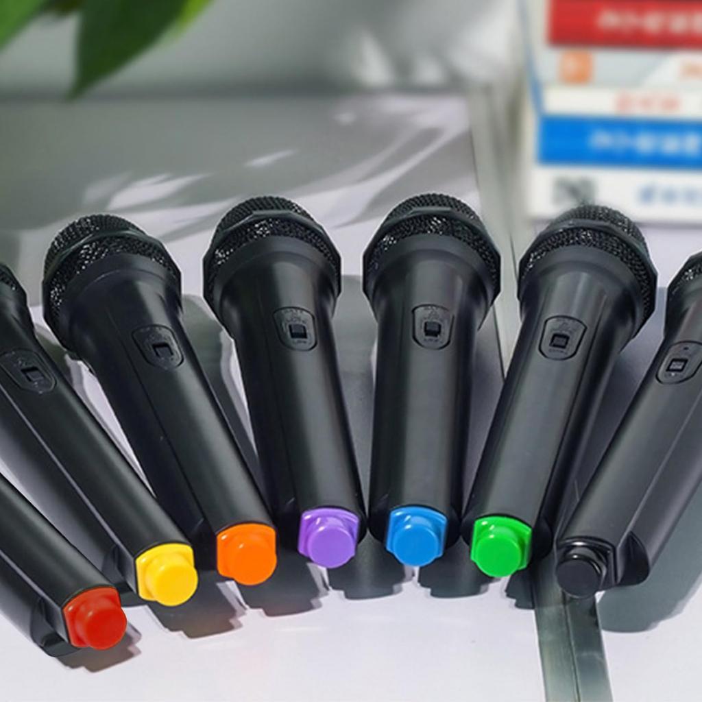 EXCEART Wireless High Simulation For Lip Pretending to No Batteries For Party Color on the Microphone, Microphone, 11 Microphone, Syncing, Sing,