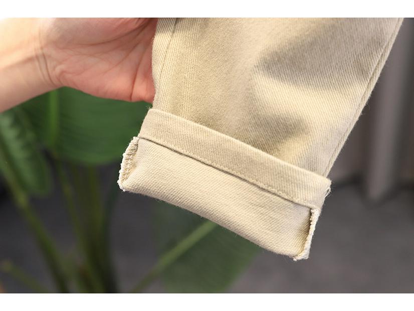 Chlapecká třídílná pletená vesta v korejském stylu: Pohledný jarní/podzimní outfit