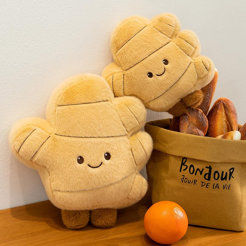 Creative Ginger Doll Plush Toy Simulated Vegetable Pillow Large Size Doll Grab Machine To Exchange for Doll