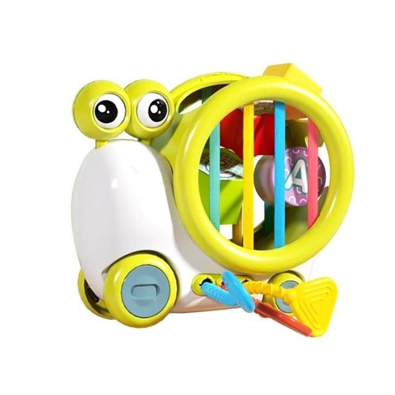 

Развивающий куб Детские игрушки Монтессо Обучающие сенсорные игрушки для малышей 18-48 месяцев Обучающие развивающие занятия зелёный