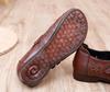 Fashion GKTINOO Ladies Genuine Leather Breathable Woman Summer Shoes 2025 Hollow Comfortable Female Flat Shoes Women Handmade Sandals