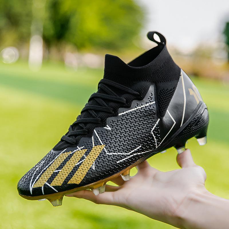 Falcon New High-top Football Shoes Long Nails Football Shoes Broken Nails Special Training Shoes Direct Sale