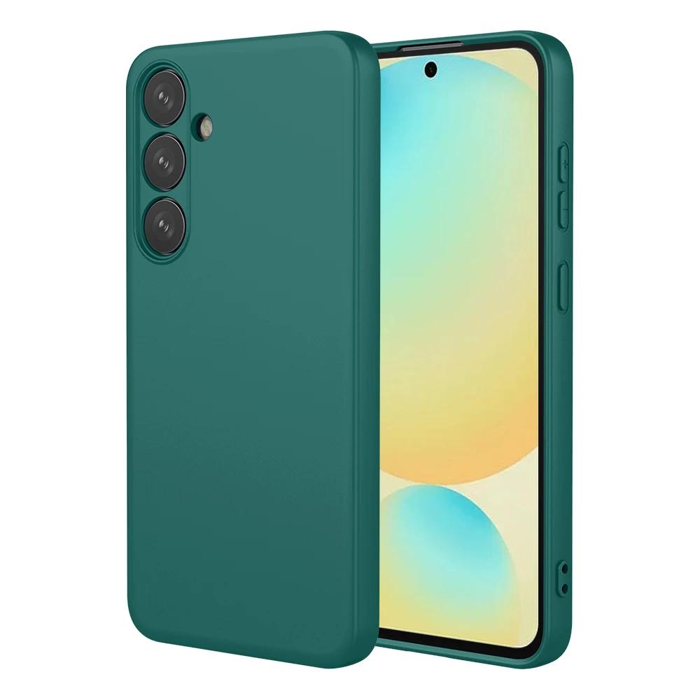 Flexible Liquid Silicone TPU Case For Samsung Galaxy A16 5G A06 A15 A25 A35 A55 A05S A14 A24 A34 A54 Protective Cover Coque Capa