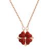 Four Leaf Fashionforward Clover Necklace For Women In Premium Gold And Silver Finishes