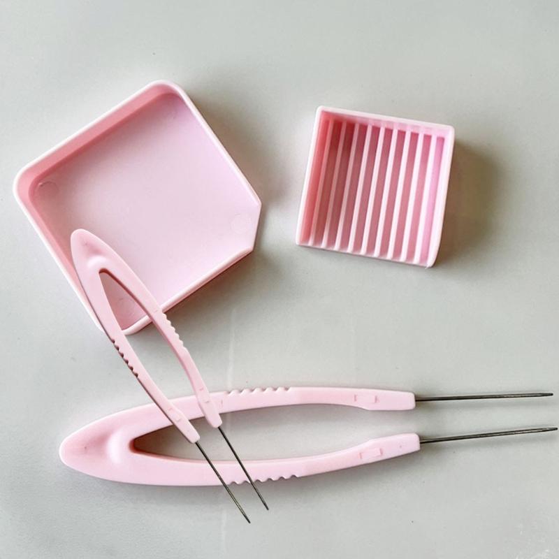 Beading Positioning Tool Bead Placement Needle Bead Sorting Tool For Miniature Artwork Bead Craft And Jewelry Making