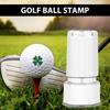 Golf Ball Stamper Markers Reusable Waterproof Stamp Fast Drying Waterproof Stamp Marker Tools Self-Inking Golf Ball Marking Tool