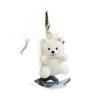 Xiaohongshu Cute Plush Samoyed Keychain Doll - Ideal Healing Birthday Gift for Girls