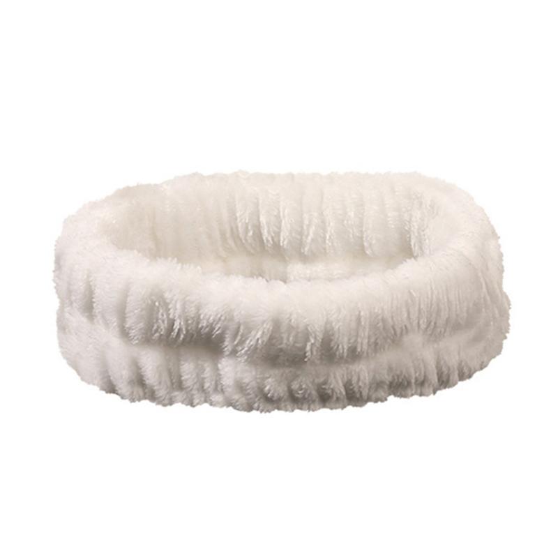 Women Wash Face Make Up Hair Holder Headbands Soft Coral Fleece Hair Hoop Elastic Hair Bands Girls Hair Accessories