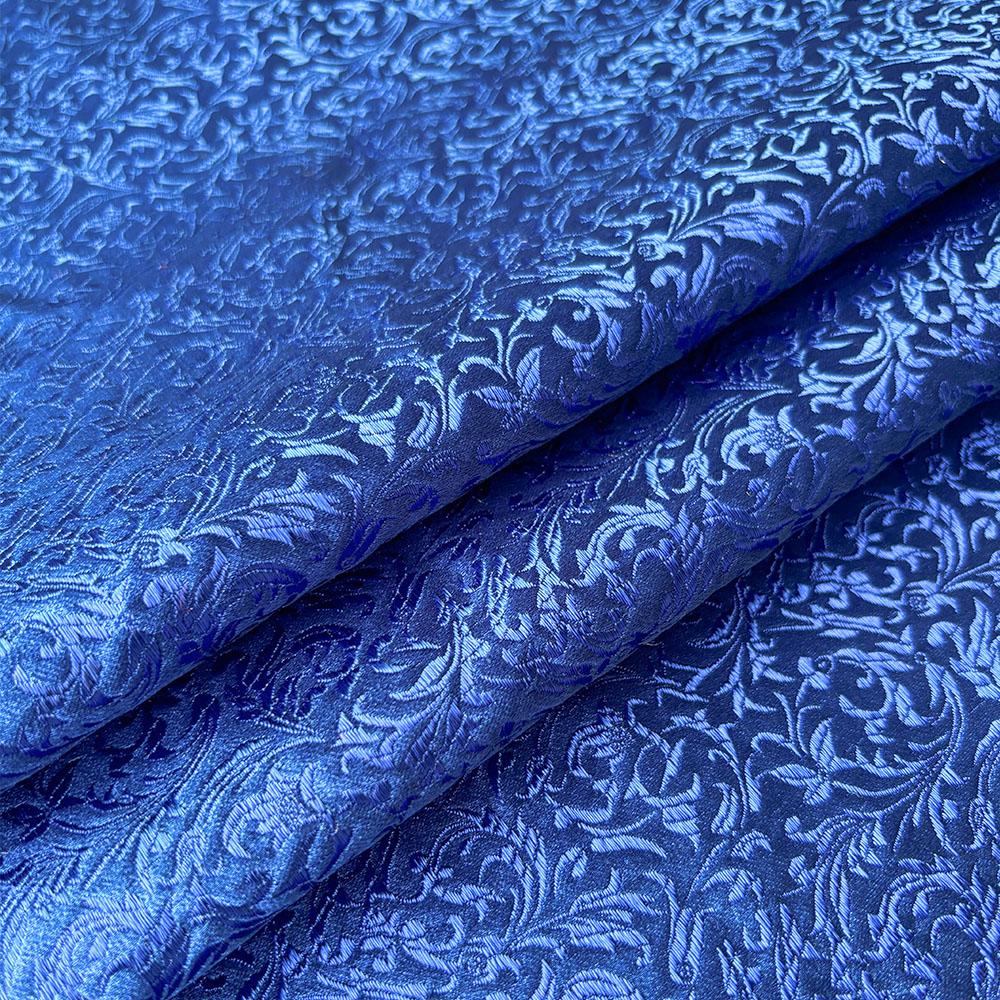 Brocade Jacquard Wheat Flower Pattern Damask Fabric For Silk Satin Girl's Dress Cheongsam Costume Curtain DIY Quilting Patchwork