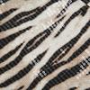 Slim Low-Waist Zebra Print Sequin Shorts - European & American Street Style Hip-Hugging Ultra-Shorts
