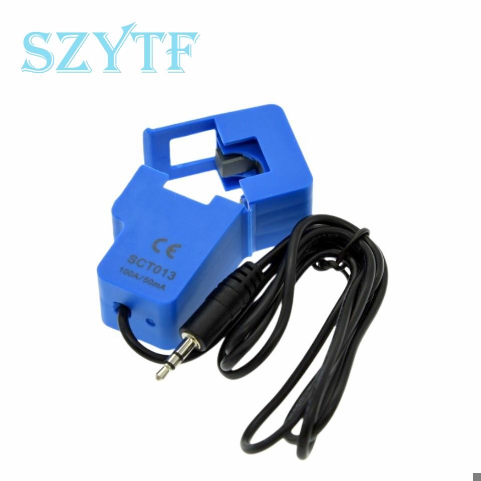 SCT-013-000 30A 50A 100A Open-Close Current Transformer SCT013 Non-invasive AC Current Sensor Split Core Current Transformer