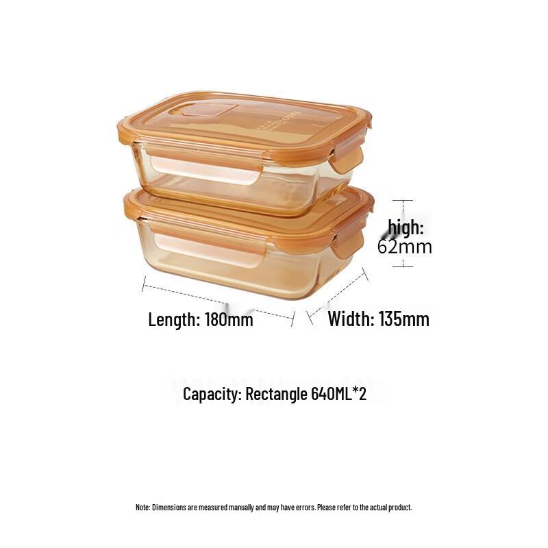 

Corning VISIONS Amber Glass Food Storage Set (2-Piece)